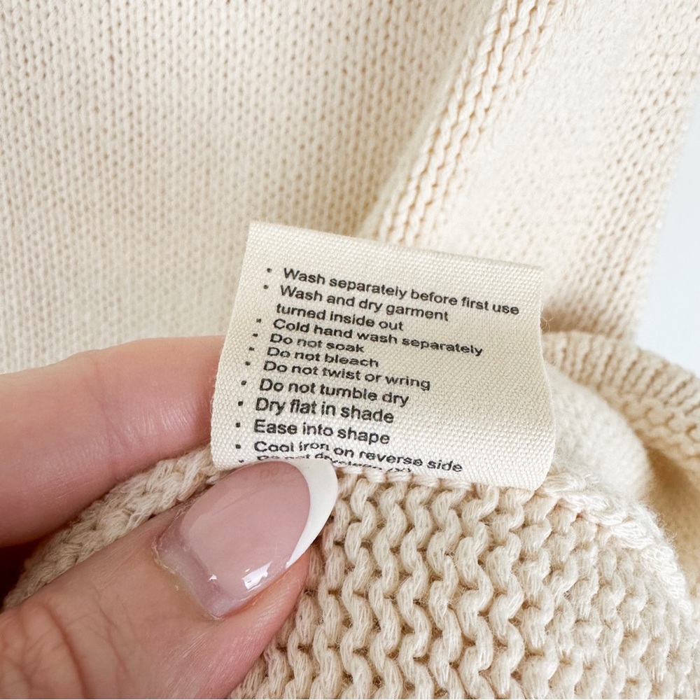 St. Agni Amelia Knit Tunic or Dress in Ecru - Picture 12 of 13